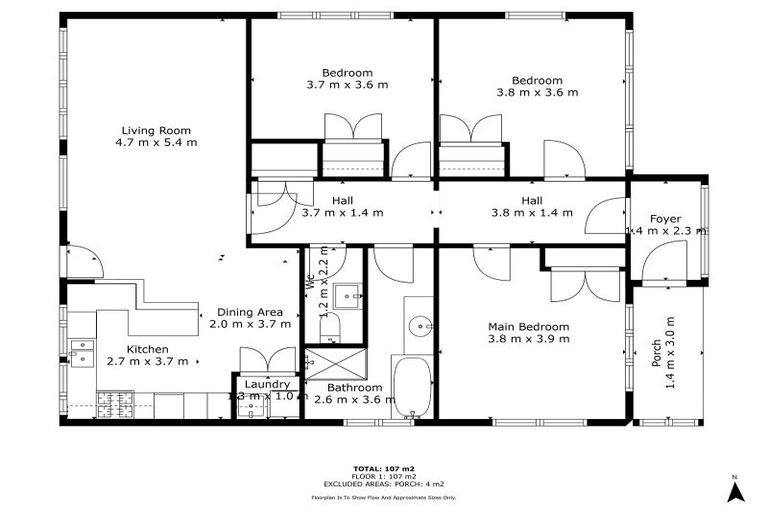 Photo of property in 34 Washington Avenue, Brooklyn, Wellington, 6021