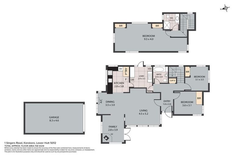 Photo of property in 1 Singers Road, Korokoro, Lower Hutt, 5012