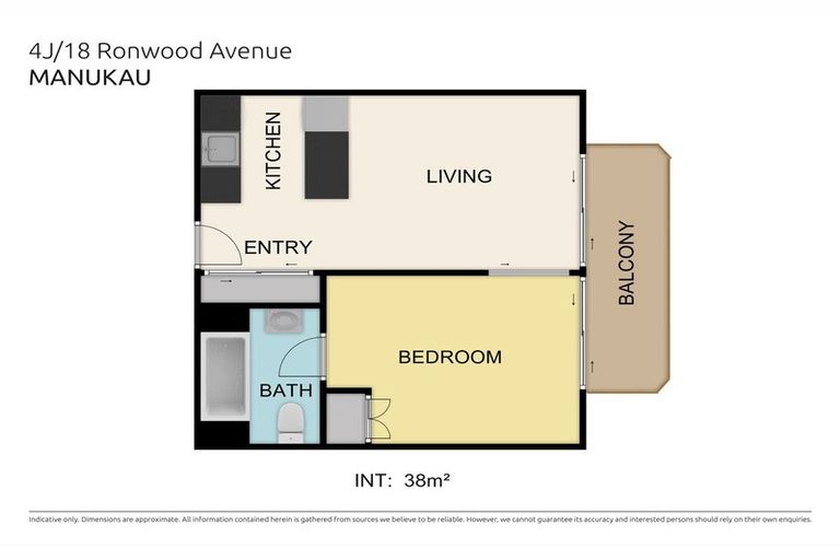 Photo of property in The Rennaissance, 4j/18 Ronwood Avenue, Manukau, Auckland, 2104
