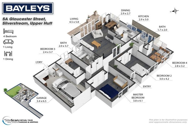 Photo of property in 5a Gloucester Street, Silverstream, Upper Hutt, 5019