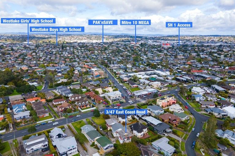 Photo of property in 3/47 East Coast Road, Milford, Auckland, 0620