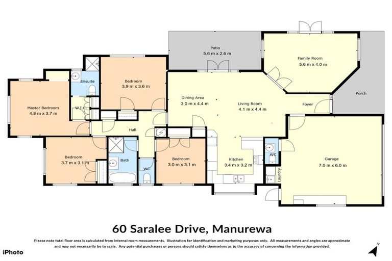 Photo of property in 60 Saralee Drive, Manurewa, Auckland, 2105