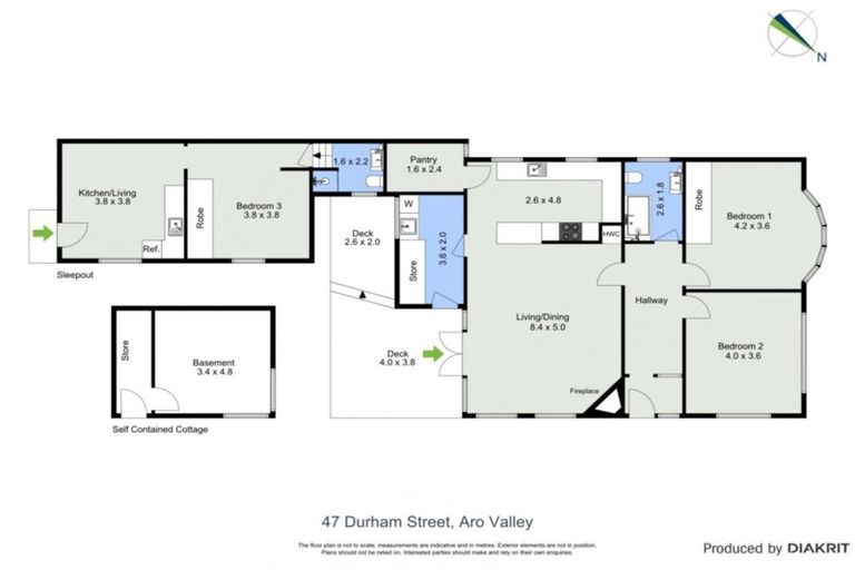 Photo of property in 47 Durham Street, Aro Valley, Wellington, 6021