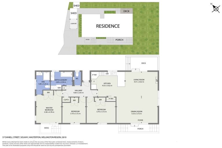 Photo of property in 57 Daniell Street, Solway, Masterton, 5810