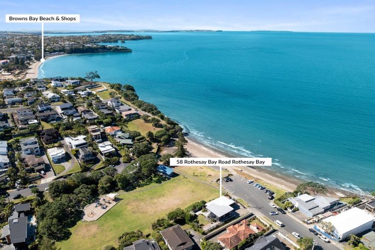 Photo of property in 58 Rothesay Bay Road, Rothesay Bay, Auckland, 0630