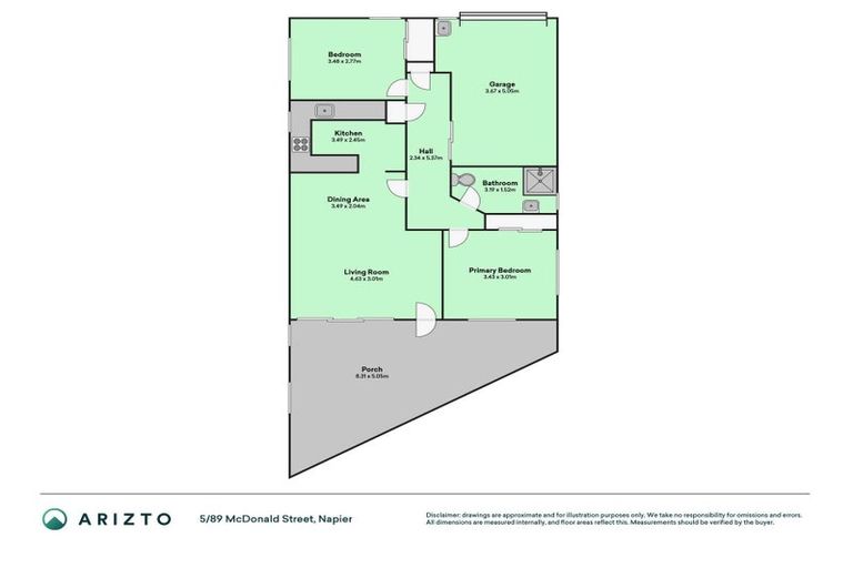 Photo of property in 89 Mcdonald Street, Napier South, Napier, 4110