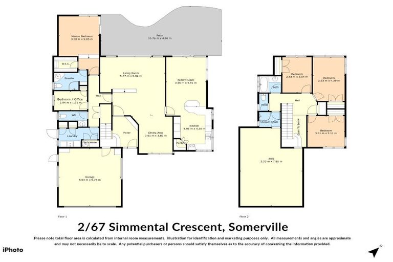 Photo of property in 2/67 Simmental Crescent, Somerville, Auckland, 2014