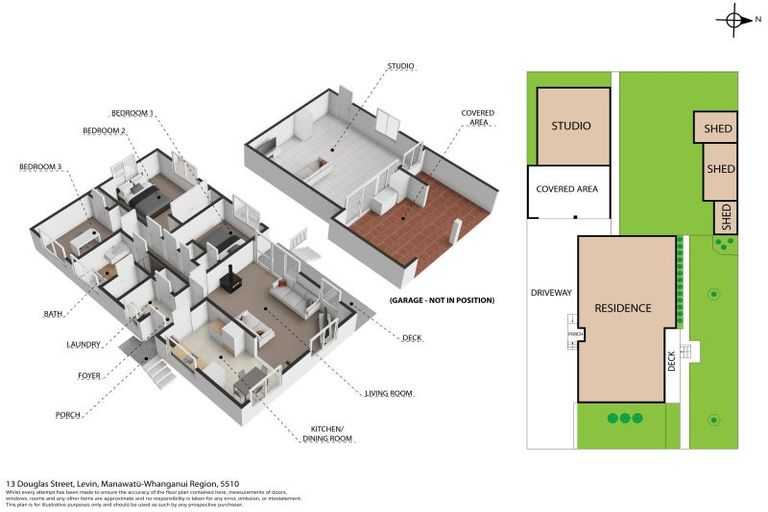 Photo of property in 13 Douglas Street, Levin, 5510
