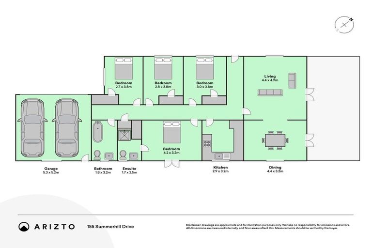 Photo of property in 155 Summerhill Drive, Fitzherbert, Palmerston North, 4410