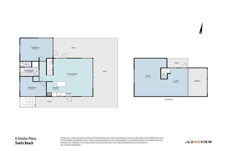 Photo of property in 6 Kotuku Place, Snells Beach, 0920