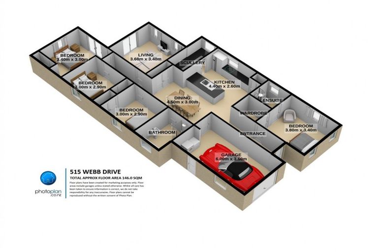 Photo of property in 515 Webb Drive, Chartwell, Hamilton, 3210