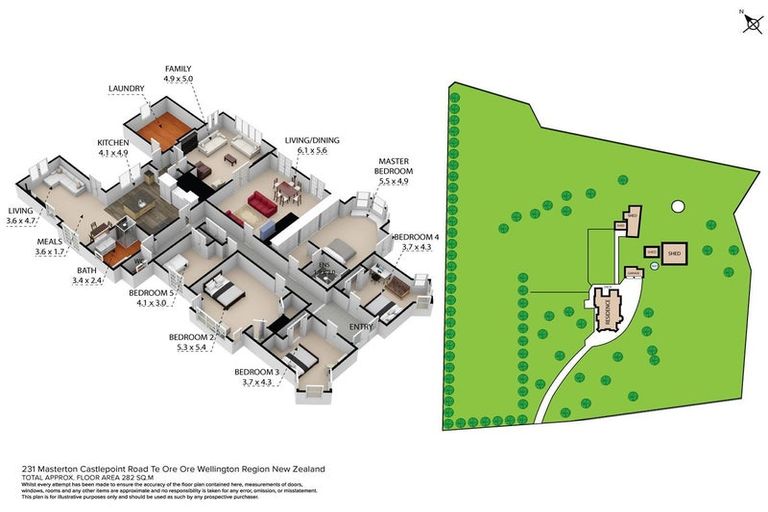 Photo of property in 231 Masterton Castlepoint Road, Te Ore Ore, Masterton, 5886