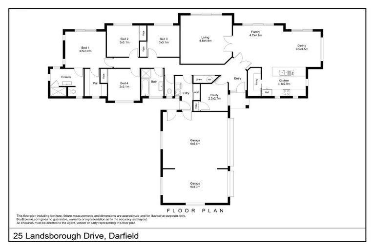 Photo of property in 25 Landsborough Drive, Darfield, 7571