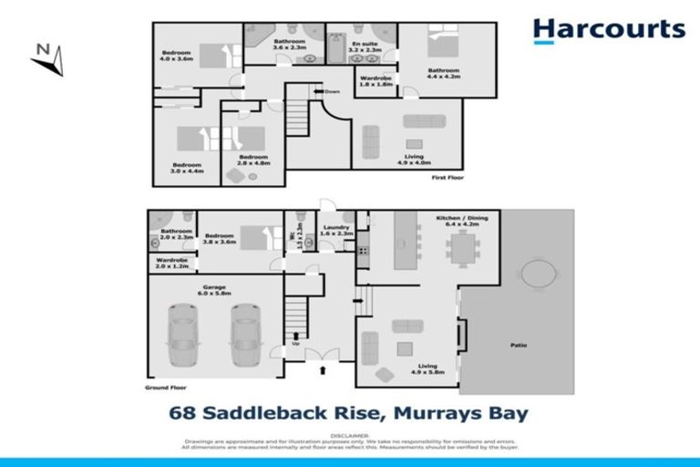 Photo of property in 68 Saddleback Rise, Murrays Bay, Auckland, 0630
