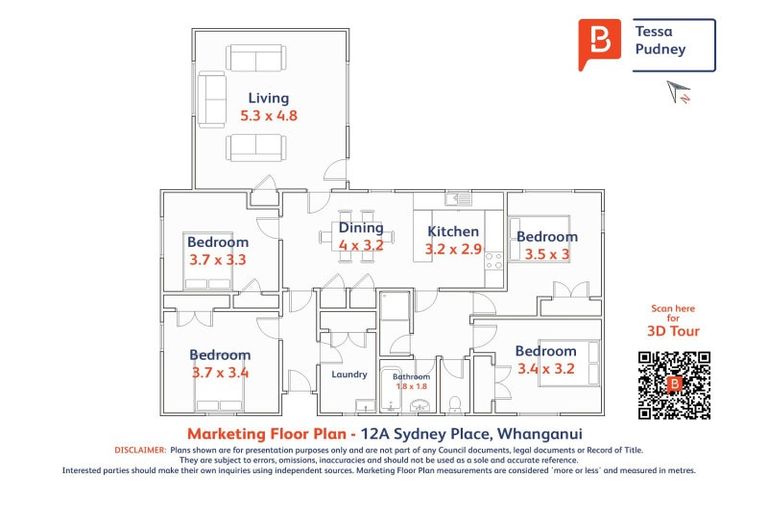 Photo of property in 12a Sydney Place, Whanganui, 4500