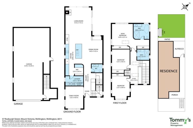 Photo of property in 57 Roxburgh Street, Mount Victoria, Wellington, 6011