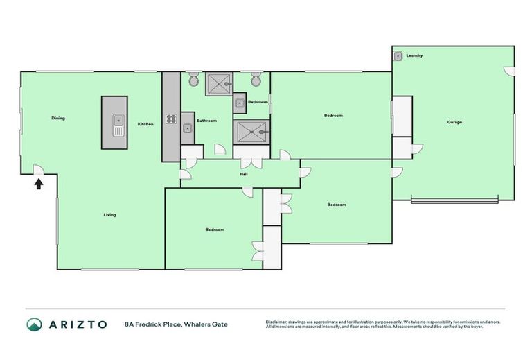 Photo of property in 8a Frederick Place, Whalers Gate, New Plymouth, 4310