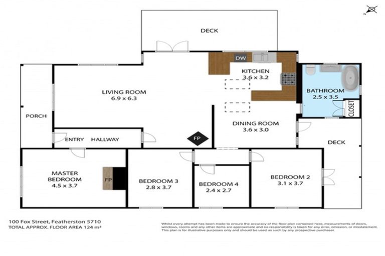 Photo of property in 100 Fox Street, Featherston, 5710