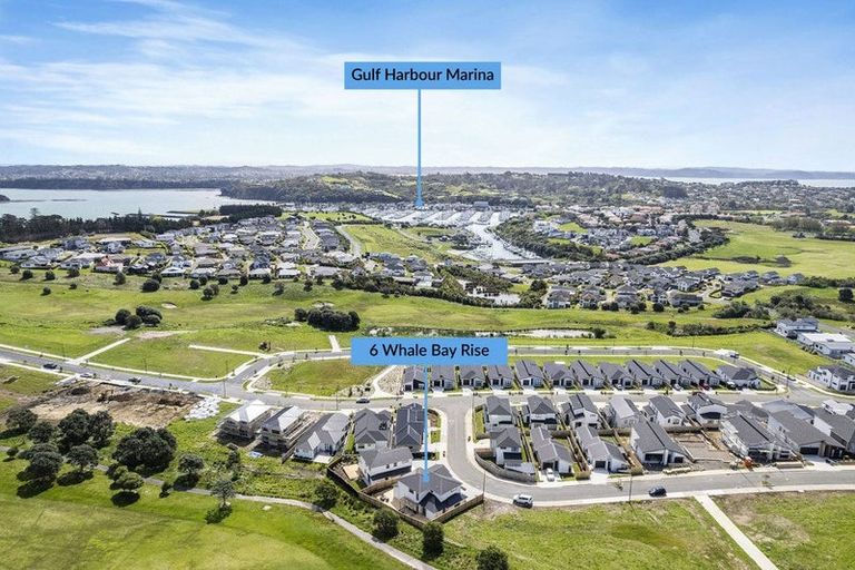 Photo of property in 6 Whale Bay Rise, Gulf Harbour, Whangaparaoa, 0930