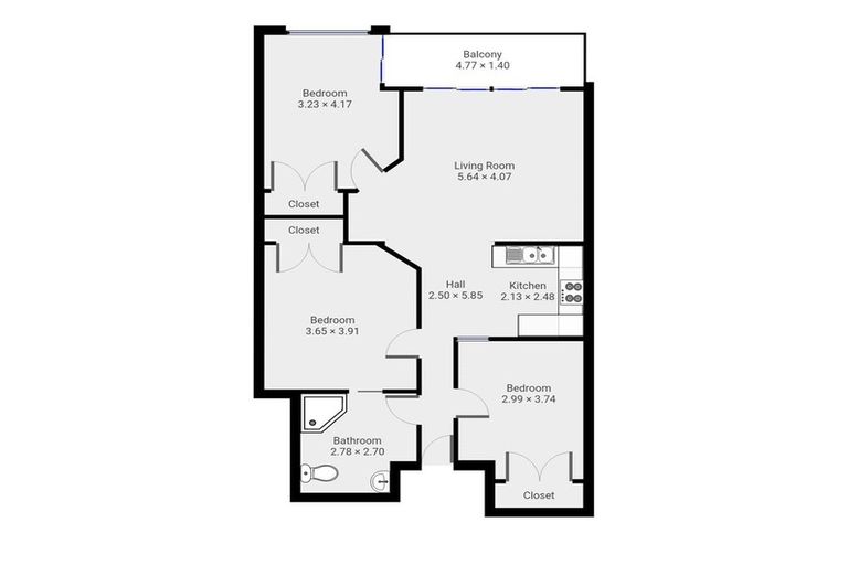 Photo of property in Vicino Apartments, 27/33 Taranaki Street, Te Aro, Wellington, 6011