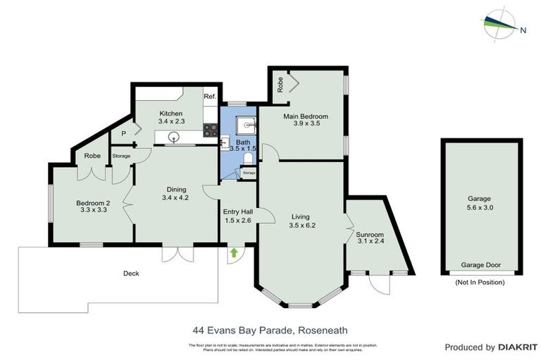 Photo of property in 44 Evans Bay Parade, Roseneath, Wellington, 6021