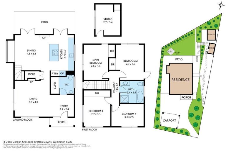 Photo of property in 3 Doris Gordon Crescent, Crofton Downs, Wellington, 6035