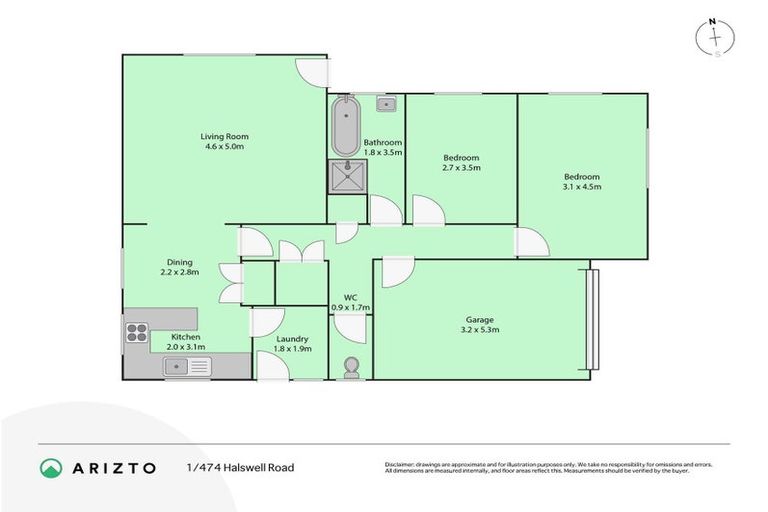 Photo of property in 1/474 Halswell Road, Halswell, Christchurch, 8025