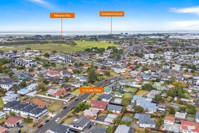 Photo of property in 5 Nicola Place, Mangere, Auckland, 2022