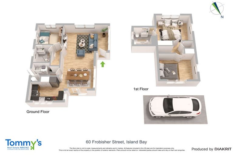 Photo of property in 60 Frobisher Street, Island Bay, Wellington, 6023