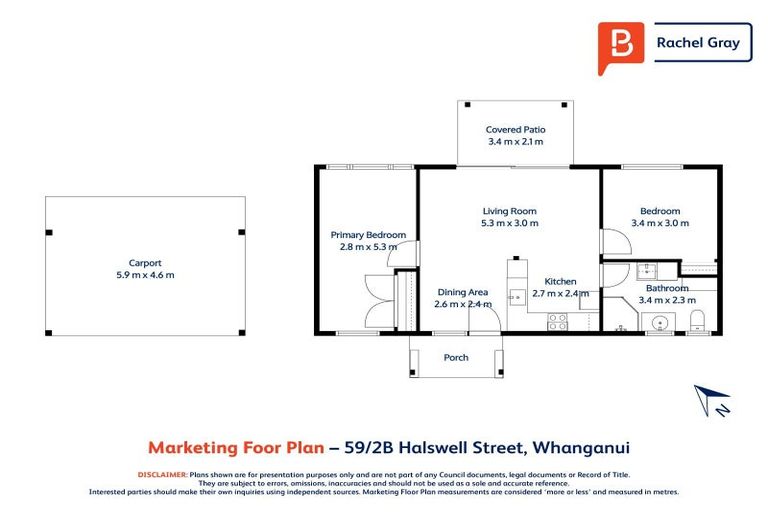 Photo of property in 59/2b Halswell Street, Whanganui, Wanganui, 4500