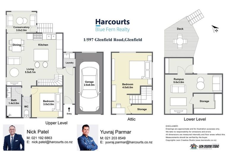 Photo of property in 1/597 Glenfield Road, Totara Vale, Auckland, 0629
