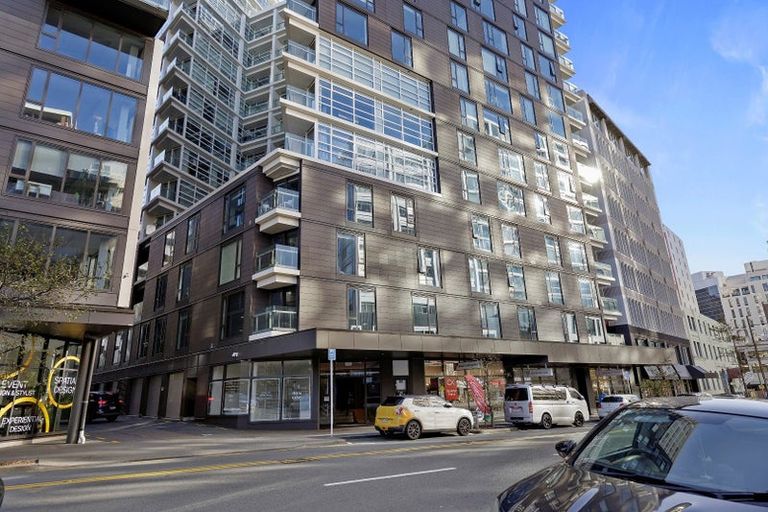 Photo of property in Pinnacle Apartments, W402/160 Victoria Street, Te Aro, Wellington, 6011