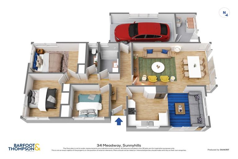 Photo of property in 34 Meadway, Sunnyhills, Auckland, 2010