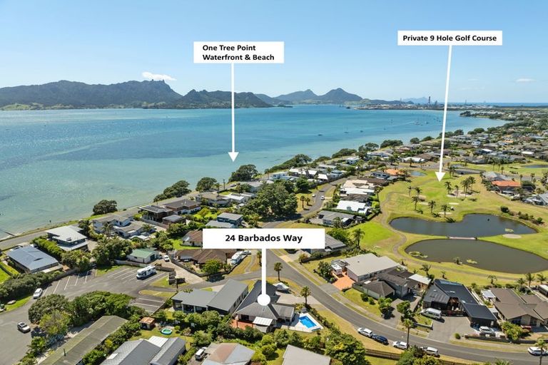 Photo of property in 24 Barbados Way, One Tree Point, 0118