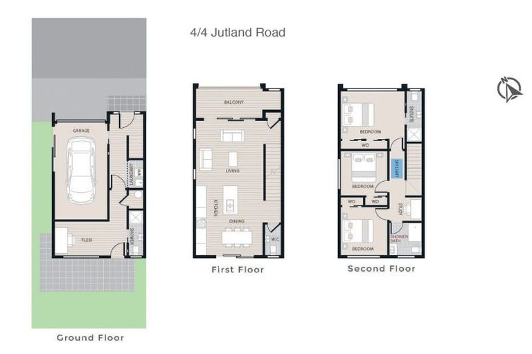 Photo of property in 4/4 Jutland Road, Hauraki, Auckland, 0622