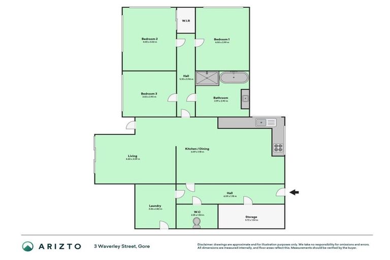 Photo of property in 3 Waverley Street, East Gore, Gore, 9710