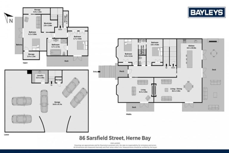 Photo of property in 86 Sarsfield Street, Herne Bay, Auckland, 1011