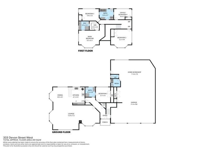 Photo of property in 333 Devon Street West, New Plymouth, 4310