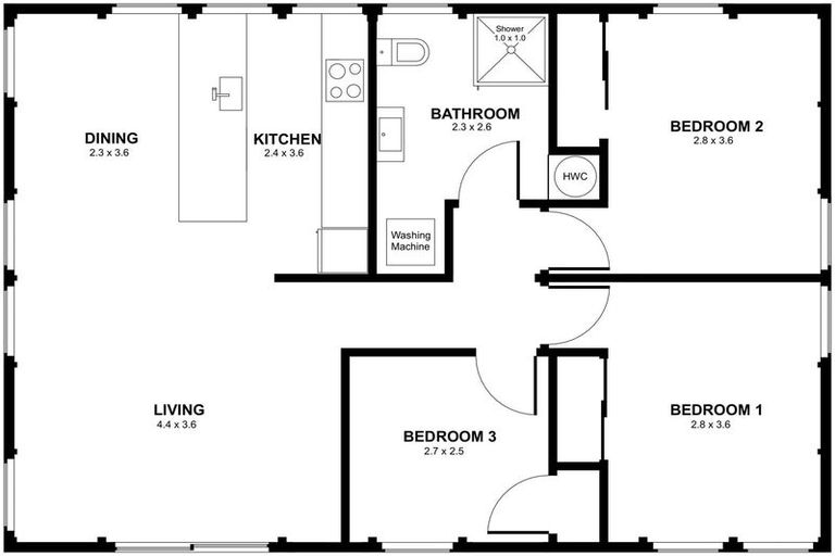 Photo of property in 1215a Norfolk Crescent, Mayfair, Hastings, 4122