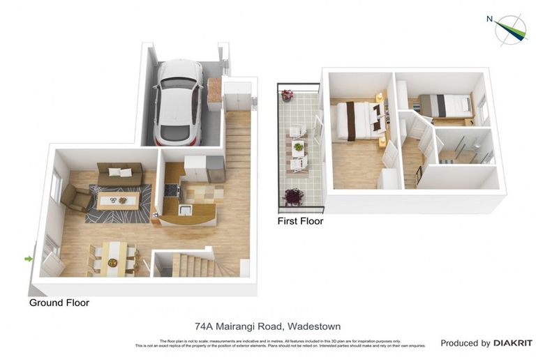 Photo of property in 74a Mairangi Road, Wadestown, Wellington, 6012