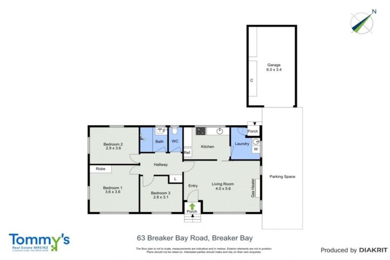 Photo of property in 63 Breaker Bay Road, Breaker Bay, Wellington, 6022