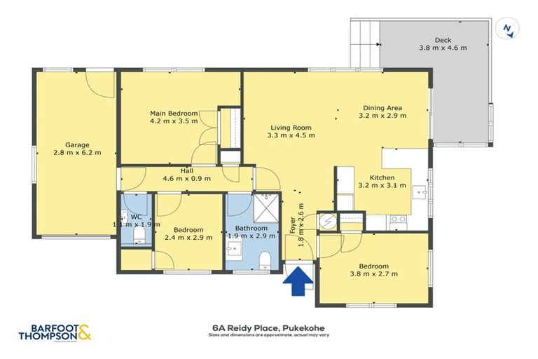 Photo of property in 6a Reidy Place, Pukekohe, 2120