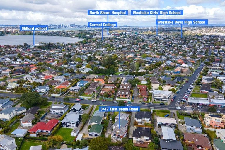 Photo of property in 3/47 East Coast Road, Milford, Auckland, 0620