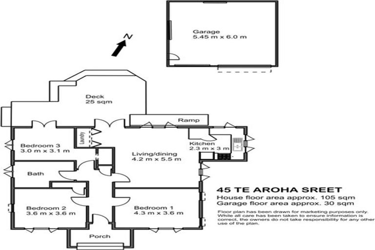 Photo of property in 45 Te Aroha Street, Hamilton East, Hamilton, 3216