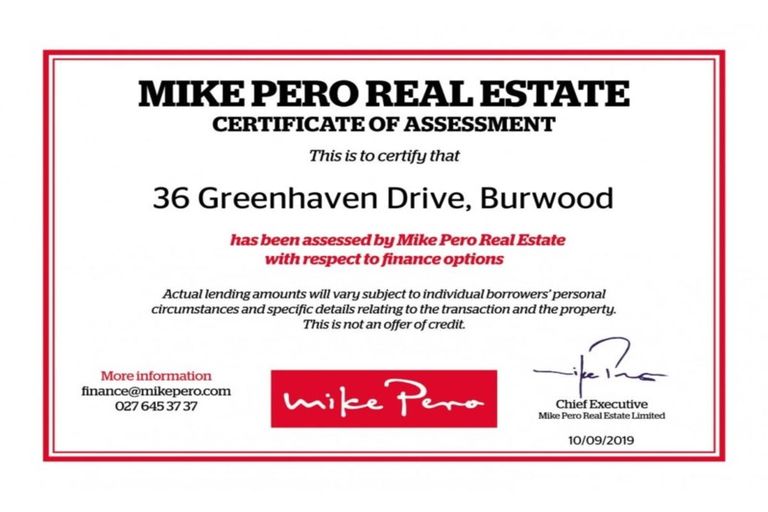 Photo of property in 36 Greenhaven Drive, Burwood, Christchurch, 8083