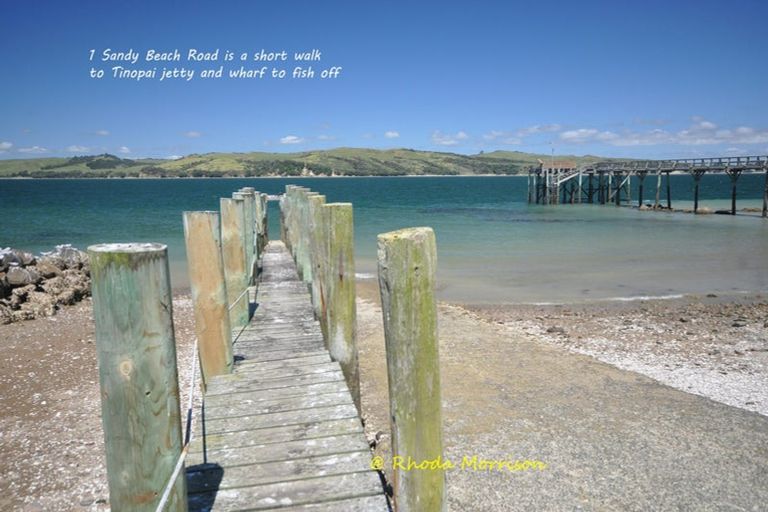 Photo of property in 1 Sandy Beach Road, Tinopai, 0593