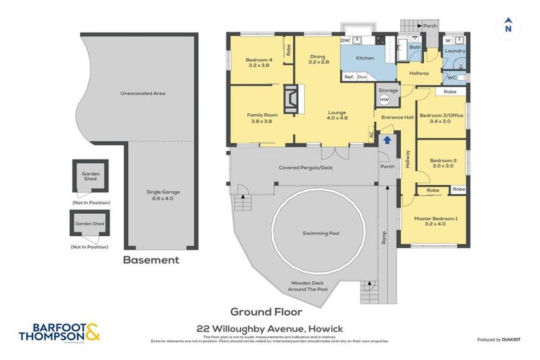 Photo of property in 22 Willoughby Avenue, Howick, Auckland, 2014