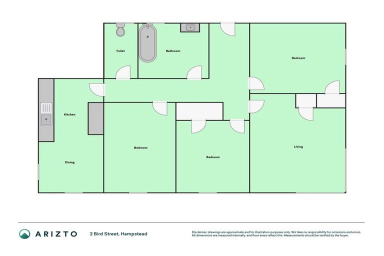 Photo of property in 2 Bird Street, Hampstead, Ashburton, 7700