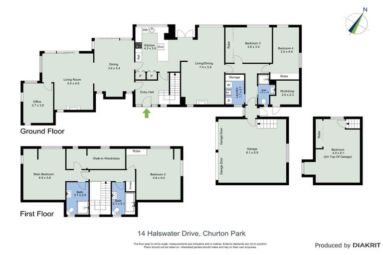 Photo of property in 14 Halswater Drive, Churton Park, Wellington, 6037