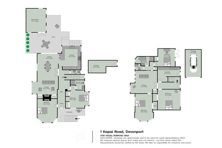 Photo of property in 1 Kapai Road, Devonport, Auckland, 0624